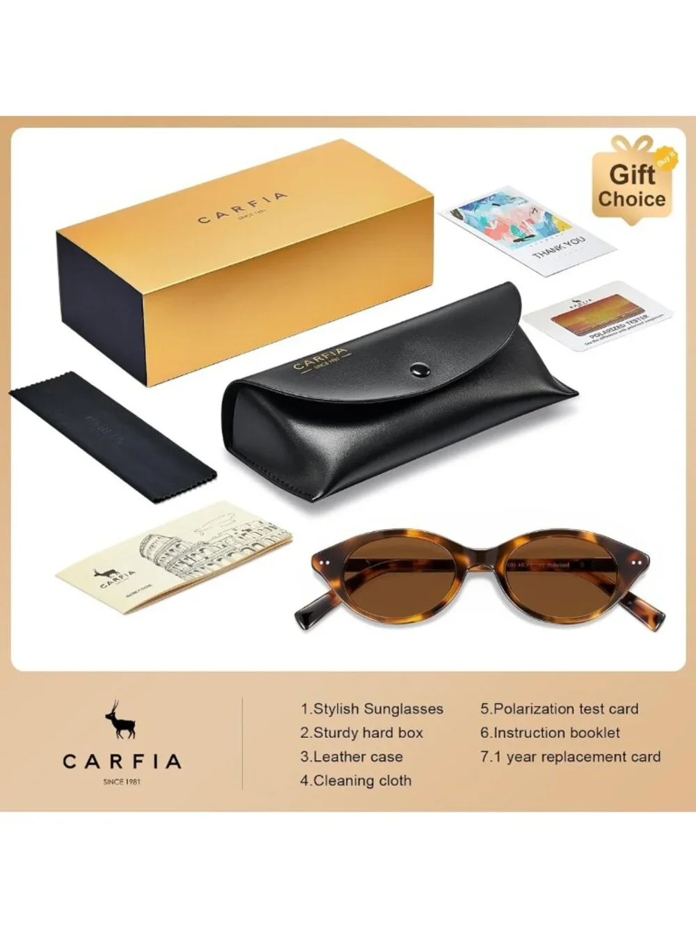 Trendy Oval Polarized Sunglasses for Small Faces | UV400 Protection